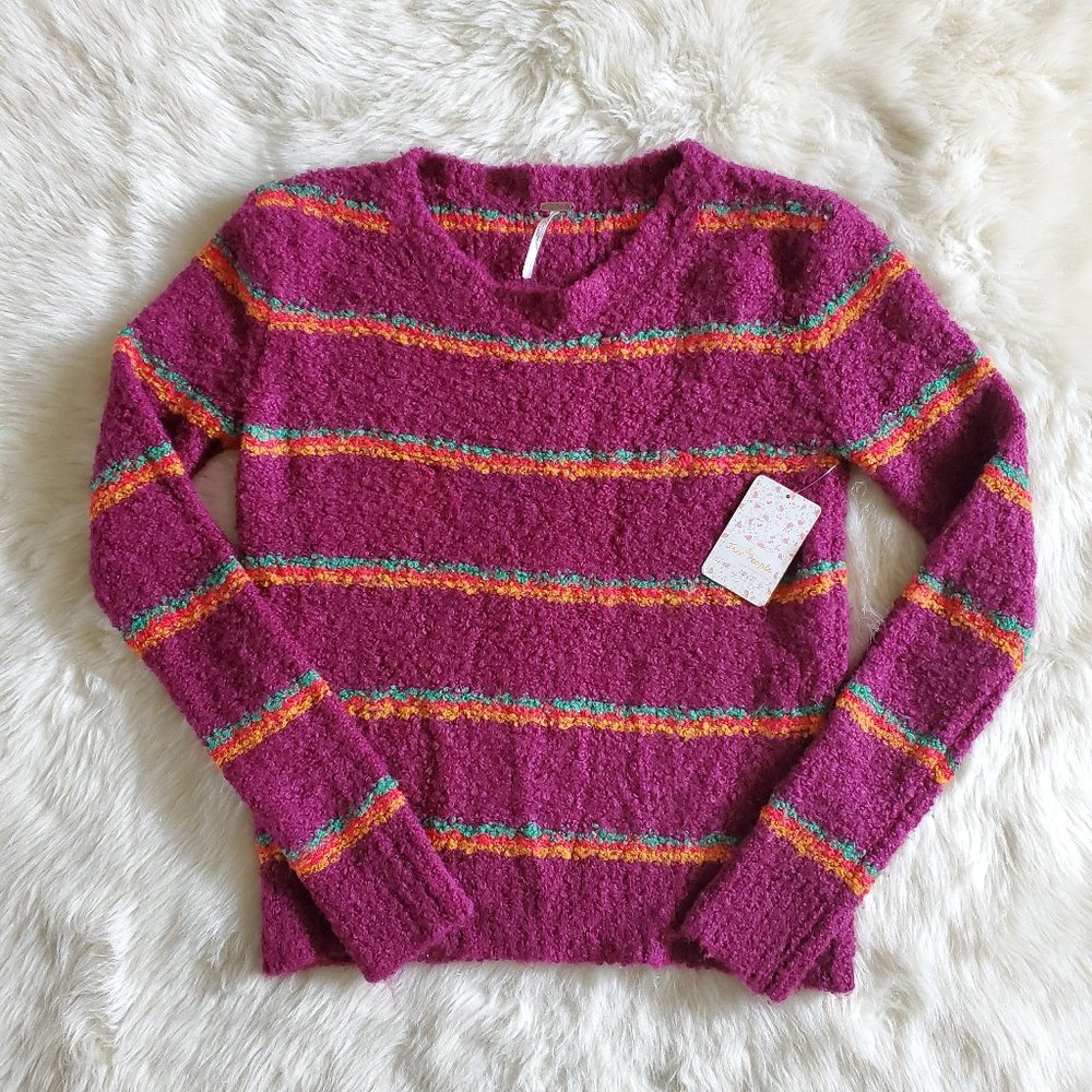 Free People Best Day Ever Sweater Size XS New with Tags - Picture 6 of 13